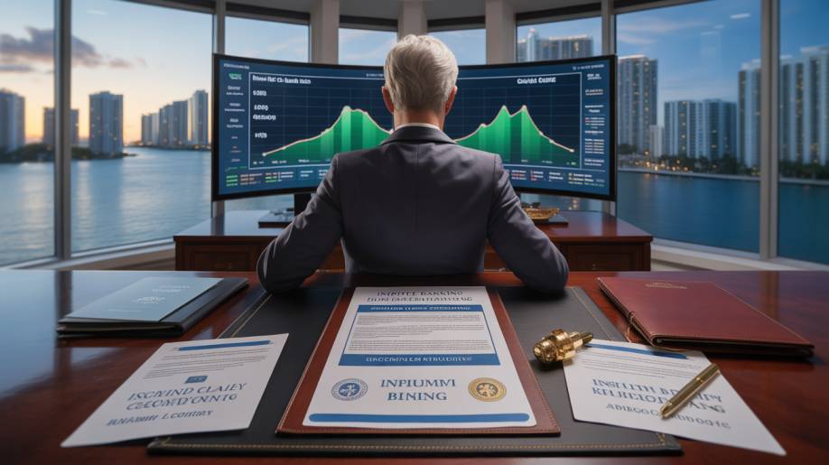 Top 5 Infinite Banking Whole Life Insurance Policies USA 2026 private wealth strategist reviewing infinite banking cash value graphs